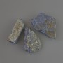 Azurite Pendant, Natural Rough Stone, Dimensions 37×14 to 43×27 mm, Assorted