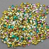 Strass pedrinhas coloridas n.º 16, diâmetro 3,9 mm emb. / 10 g (±)