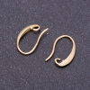 Ganchos para brincos, comprimento 15mm cor "bronze claro"