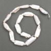 Pérolas barrocas com tonalidade "gasolina" em fio d 26-32×10-11mm +-, comprimento 39cm+