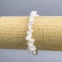 Adularite Chip Bracelet, 7×3 mm diameter, 18 cm length (stretch)